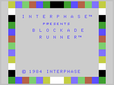 Blockade Runner - Screenshot - Game Title (North America) - 256x192