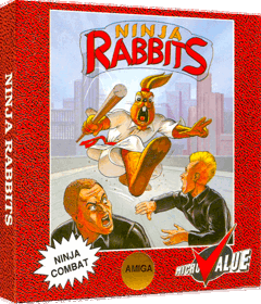 Ninja Rabbits - Box - 3D (Europe) - 679x793