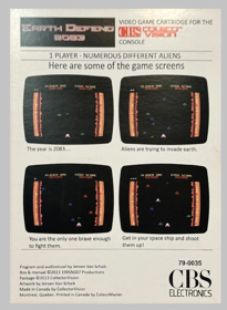 Earth Defend 2083 - Box - Back (World) - 497x680