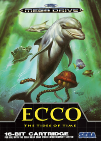 Ecco: The Tides of Time - Fanart - Box - Front (World) - 768x1073