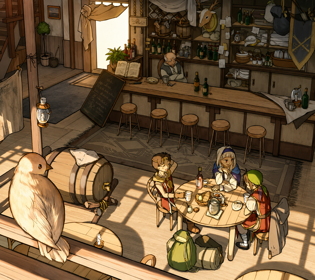 Suikoden II - Fanart - Background (World) - 1330x1183
