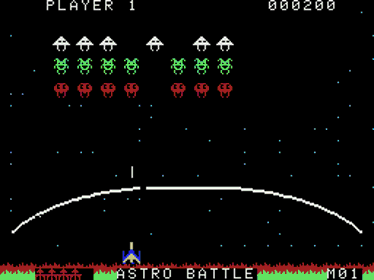Gorf - Screenshot - Gameplay (World) - 256x192