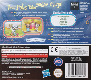 Littlest Pet Shop 3: Biggest Stars Blue Team - Box - Back (Europe) - 1011x896