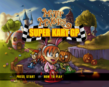 Myth Makers: Super Kart GP - Screenshot - Game Title (World) - 640x512