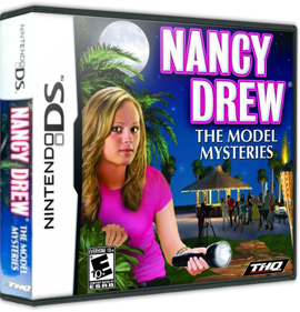 Nancy Drew: The Model Mysteries - Box - 3D (North America) - 575x598