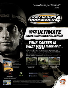 Tony Hawk's Pro Skater 4 - Advertisement Flyer - Front (United Kingdom) - 2470x3200
