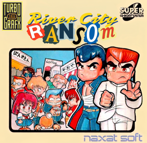 Downtown Nekketsu Monogatari - Fanart - Box - Front (North America) - 655x640