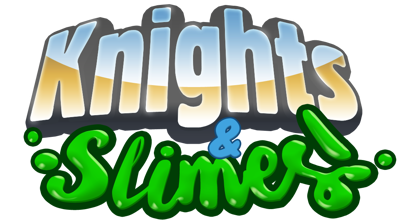 Knights & Slimes! - Clear Logo (World) - 1050x584