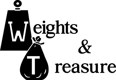 Weights & Treasure - Clear Logo (North America) - 3202x2216