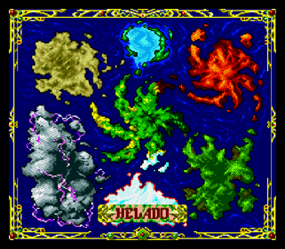 Lords of Thunder - Screenshot - Game Select (World) - 512x448
