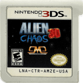 Alien Chaos 3D - Cart - Front (North America) - 851x853