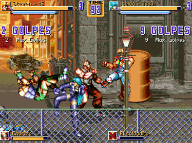 Neon Lightning Force (DreamBOR Edition) - Screenshot - Gameplay (World) - 960x720