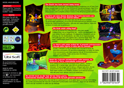 Tonic Trouble - Box - Back - Reconstructed (Europe) - 1491x1055
