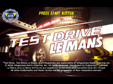 Test Drive: Le Mans - Screenshot - Game Title (North America) - 640x480