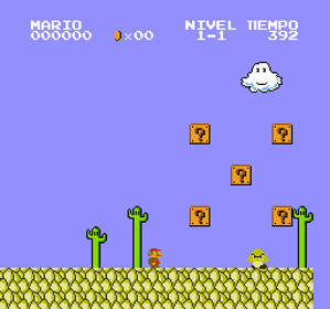Super Mario Bros.: Desert Land - Screenshot - Gameplay (Spain) - 256x240
