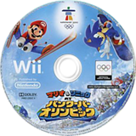 Mario & Sonic at the Olympic Winter Games - Disc (Japan) - 160x160