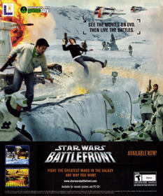 Star Wars: Battlefront - Advertisement Flyer - Front (United States) - 1904x2290