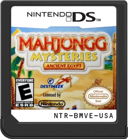 Mahjongg Mysteries: Ancient Egypt - Cart - Front (North America) - 517x564