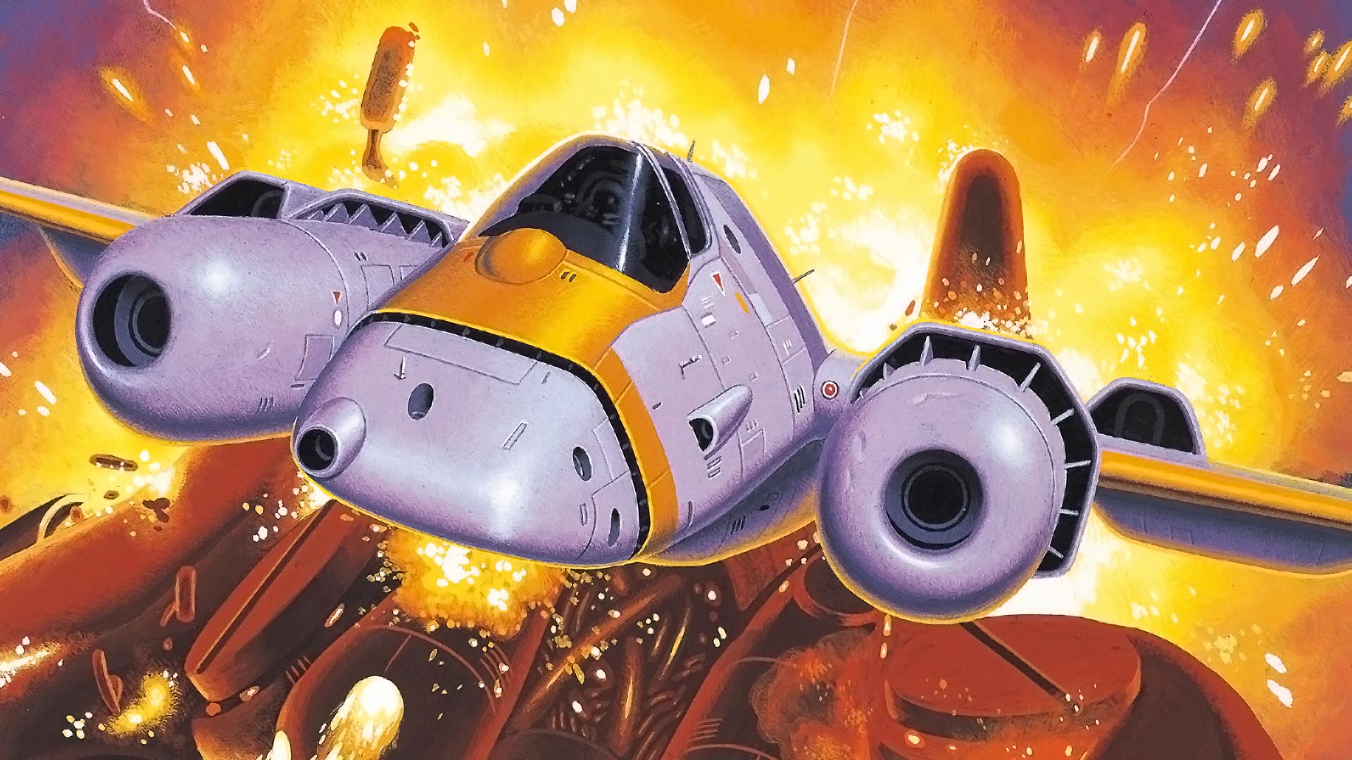 Illustration of ALPHA MISSION II