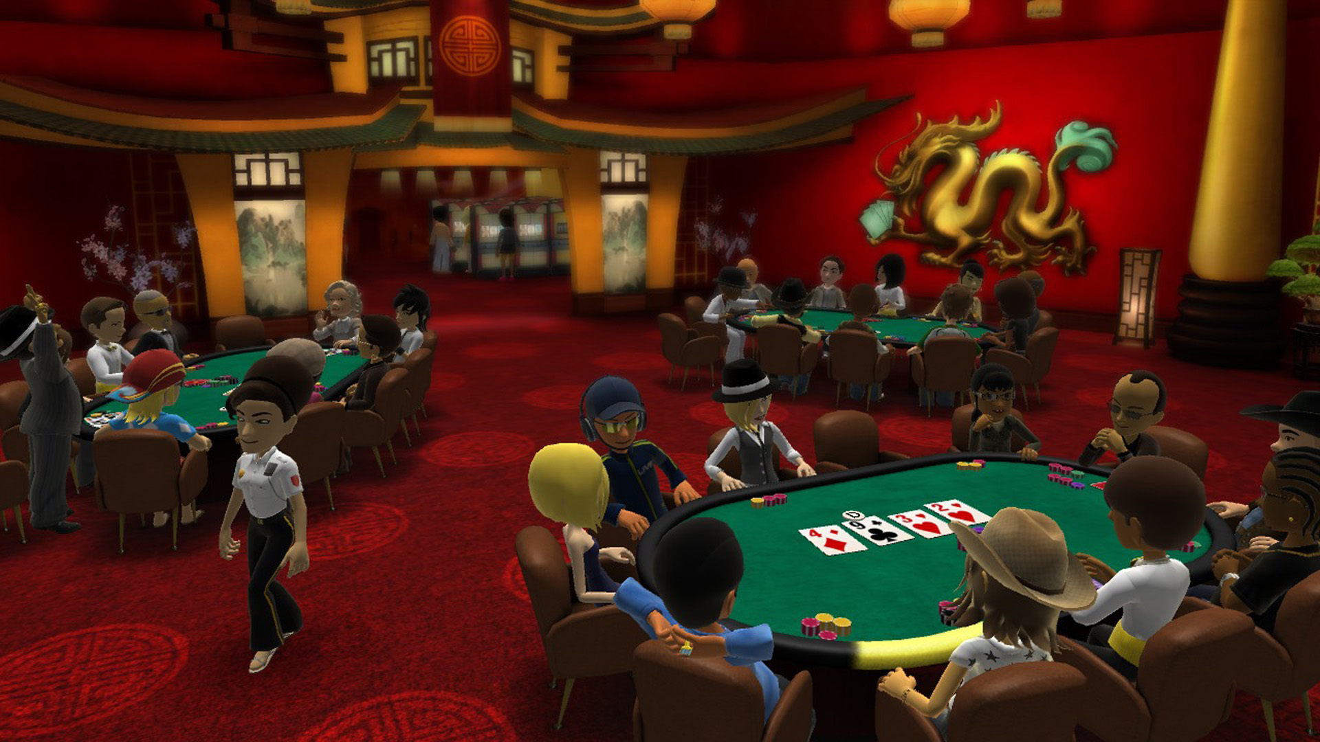 Illustration of Full House Poker