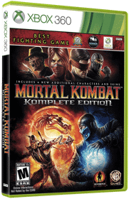 Mortal Kombat: Komplete Edition - Box - 3D (North America) - 567x878