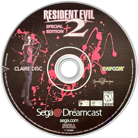 Resident Evil 2: Special Edition - Disc (World) - 800x800