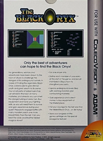 The Black Onyx - Box - Back (World) - 497x680