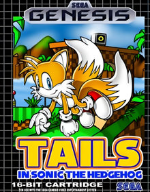 Tails in Sonic the Hedgehog - Fanart - Box - Front (World) - 798x1016