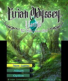 Etrian Odyssey Untold: The Millennium Girl - Screenshot - Game Title (North America) - 400x480