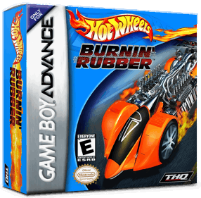 Hot Wheels: Burnin' Rubber - Box - 3D (North America) - 1016x998