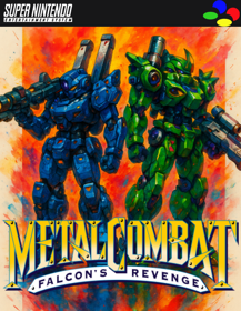 Metal Combat: Falcon's Revenge - Fanart - Box - Front (North America) - 500x646