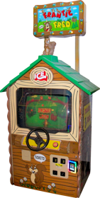 Frantic Fred - Arcade - Cabinet (United States) - 1267x2518
