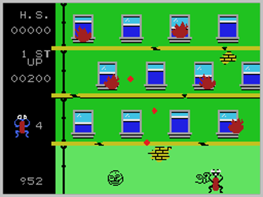 Frantic Freddy - Screenshot - Gameplay (North America) - 256x192