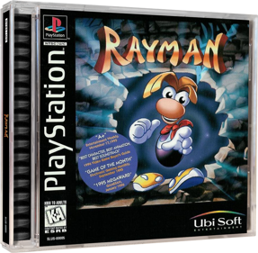 Rayman - Box - 3D (North America) - 1227x1200