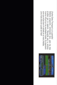 Daley Thompson's Olympic Challenge - Box - Back (Spain) - 772x1163