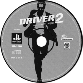 Driver 2: The Wheelman Is Back - Disc (France) - 600x600