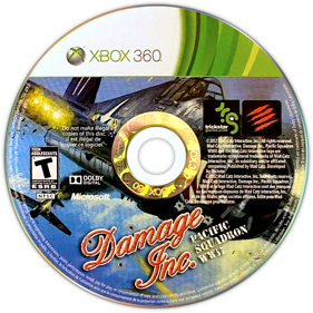Damage Inc.: Pacific Squadron WWII - Disc (North America) - 831x831