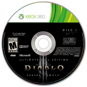 Diablo III: Reaper of Souls: Ultimate Evil Edition - Disc (North America) - 1440x1440