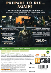 Dark Souls: Prepare to Die Edition - Box - Back (World) - 1000x1423