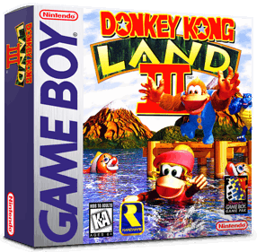 Donkey Kong Land III - Box - 3D (North America) - 1016x998
