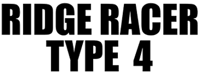 R4: Ridge Racer Type 4 - Clear Logo (Oceania) - 365x139
