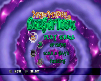 Myth Makers: Orbs of Doom - Screenshot - Game Select (World) - 640x512