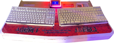 The Typing of the Dead - Arcade - Control Panel (Japan) - 3880x1486