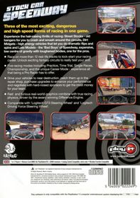 Saturday Night Speedway - Box - Back (Europe) - 562x800
