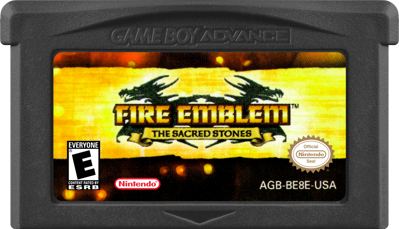 Fire Emblem: The Sacred Stones - Cart - Front (North America) - 1000x574