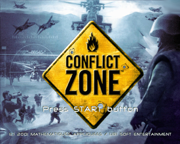 Conflict Zone: Modern War Strategy - Screenshot - Game Title (World) - 640x512