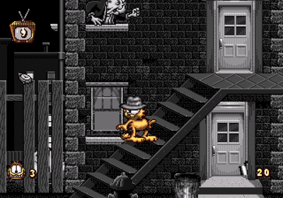 Garfield: Caught in the Act - Screenshot - Gameplay (World) - 640x448