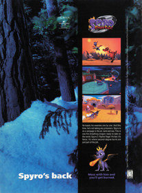Spyro 2: Ripto's Rage! - Advertisement Flyer - Front (United States) - 1623x2200