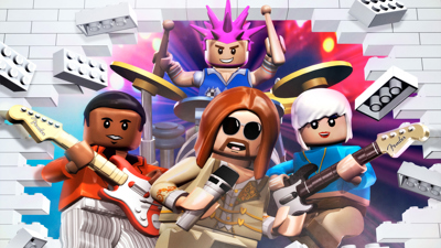 Illustration of LEGO Rock Band