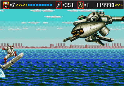Shinobi III: Return of the Ninja Master - Screenshot - Gameplay (World) - 640x448